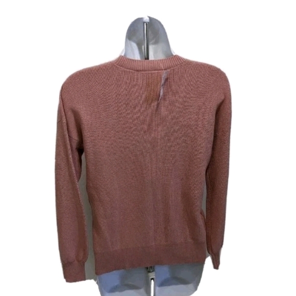 NWT LOFT Henley Pullover Sweater Long Sleeve S #4 - Picture 6 of 7